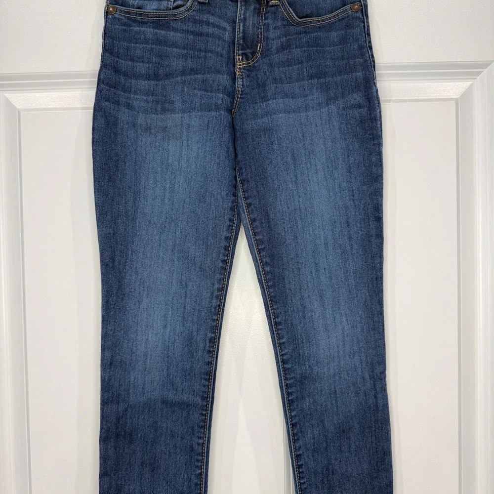 OshKosh Bgosh Super Skinny Blue Jeans Dark‎ Wash Kids Size 7S